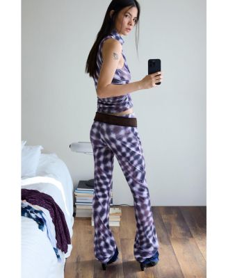 Women's Ruched zipper T-shirt