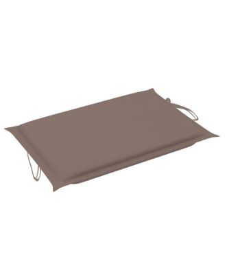  Taupe Solid acacia wood Standard Foldable Sunlounger
