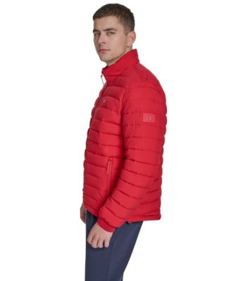 Men's Quilted Long-Sleeve Jacket