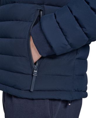Men's Quilted Long-Sleeve Jacket