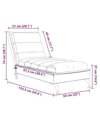 Massage Chaise Lounge Chair