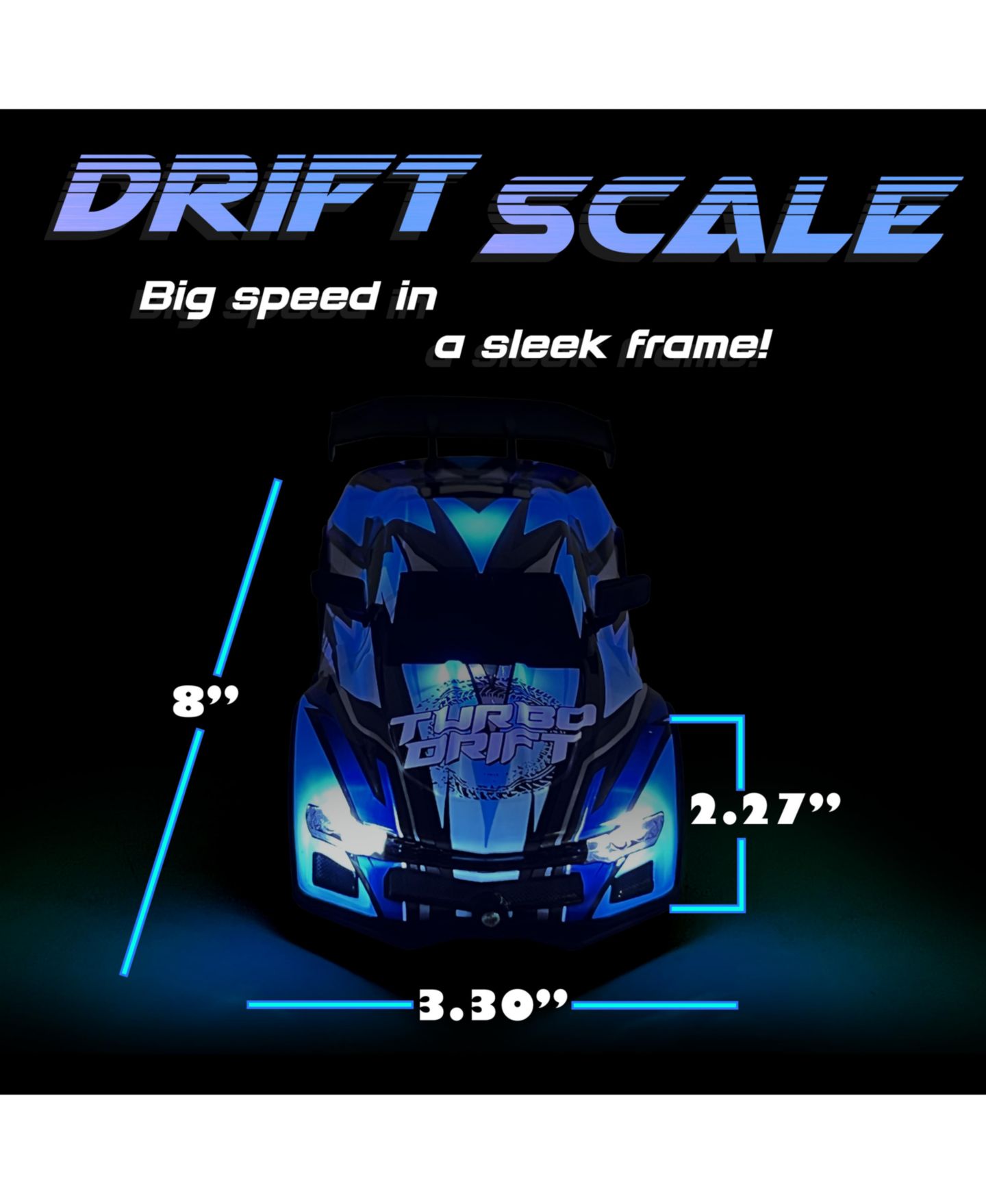 Детская игрушка Force1 1/16 Scale Drift Racing RC Car — фото 3