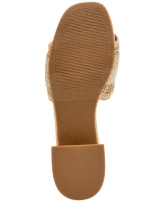 Women's Nillz Buckle Slide Low Block Heel Dress Sandals