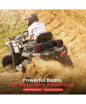 Off-Road Bluetooth Speaker System with LED Lights PLATV85BT.5 - 1000 Watt - Black