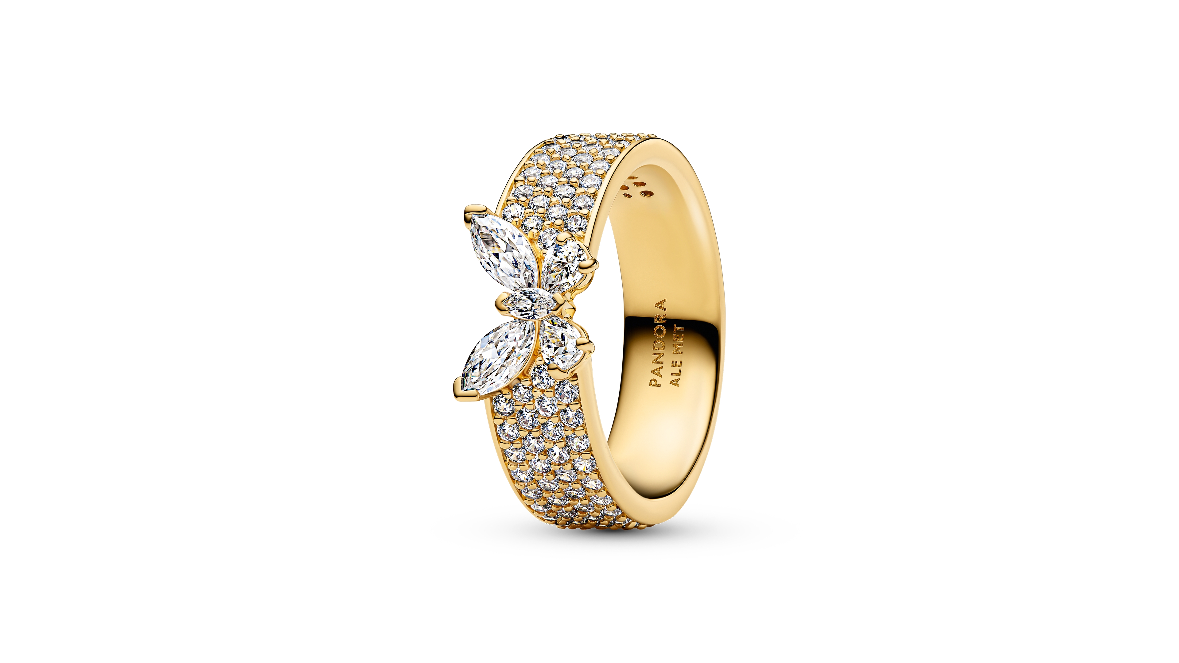 Pandora Sparkling Butterfly Bold Ring