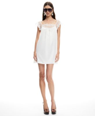 Women's Square Neck Mini Dress