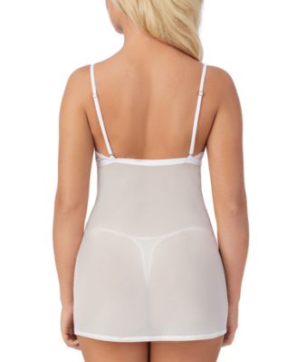 Women’s Luxe Lace Chemise String Thong Set