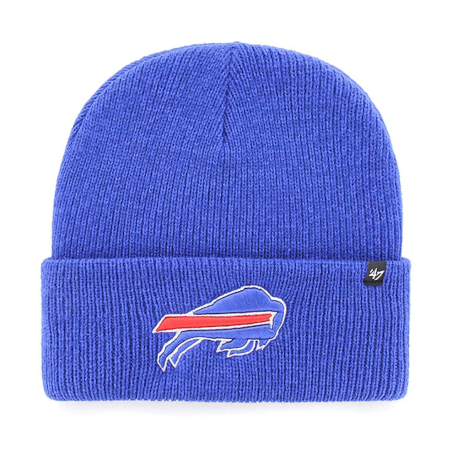 Мужская шапка '47 Brand Royal Buffalo Bills Brain Freeze Cuffed Knit Hat — фото 1