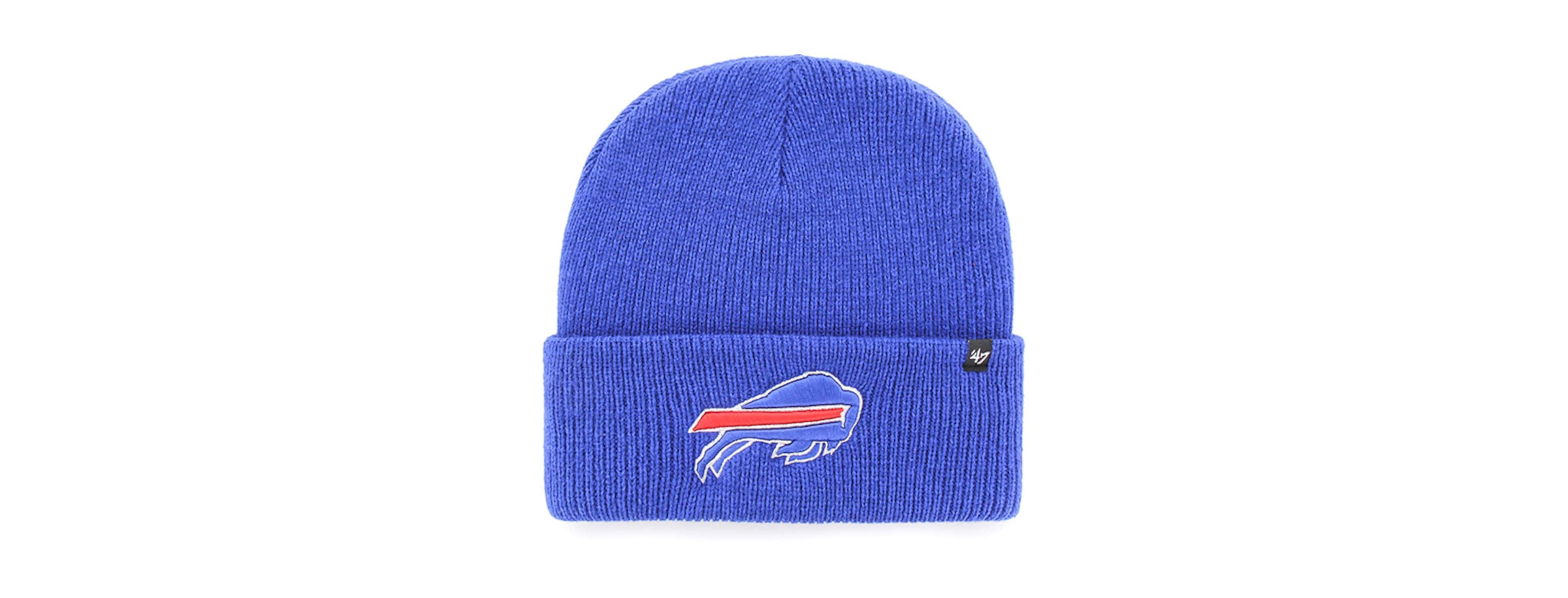 Men's Royal Buffalo Bills Brain Freeze Cuffed Knit Hat