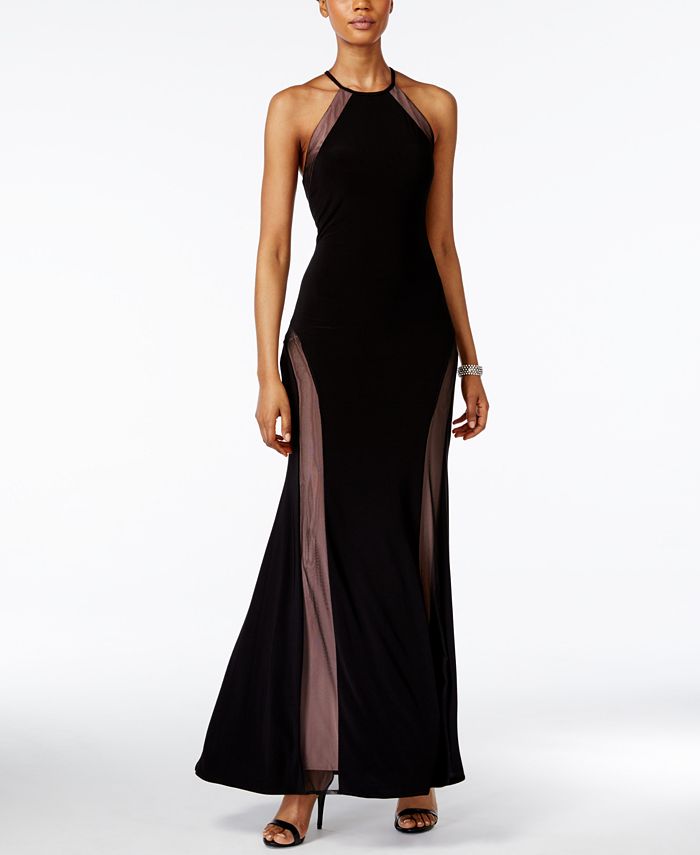 Nightway halter dress clearance