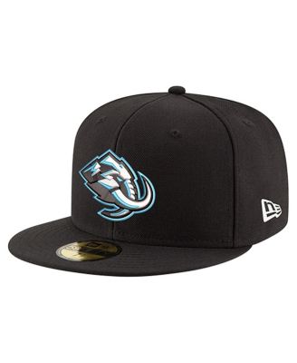 Men's Black Utah Mammoth Core 59FIFTY Fitted Hat