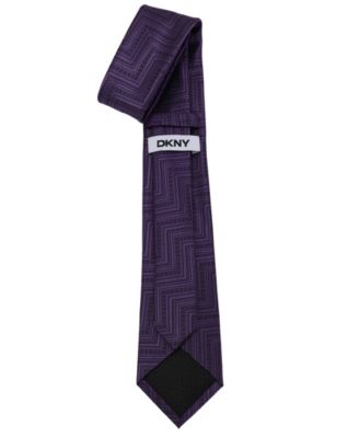 Men’s Slim Textured Solid Neck Tie