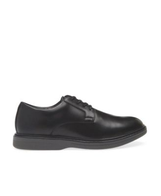 Men's Lace Up Plain Toe Derby Shoes