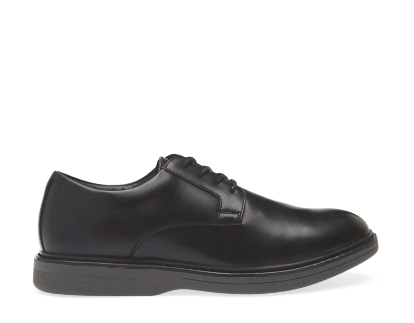 Мужские туфли RUSH Gordon Rush Lace Up Plain Toe Derby, цвет: Чёрный — фото 2