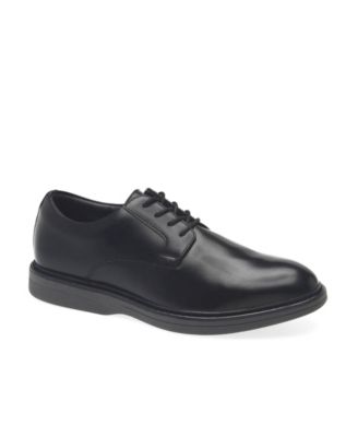 Men's Lace Up Plain Toe Derby Shoes