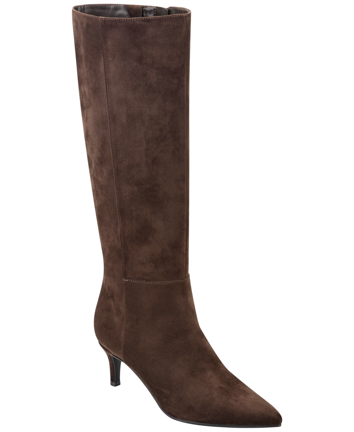 Marc Fisher Women's Glint Tall Pointy Toe Boots In Brown