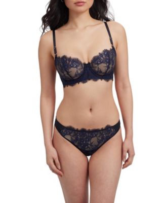 Entice Unlined Underwire Lace Balconette Bra