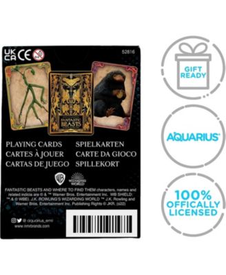 Fantastic Beasts Playing Cards