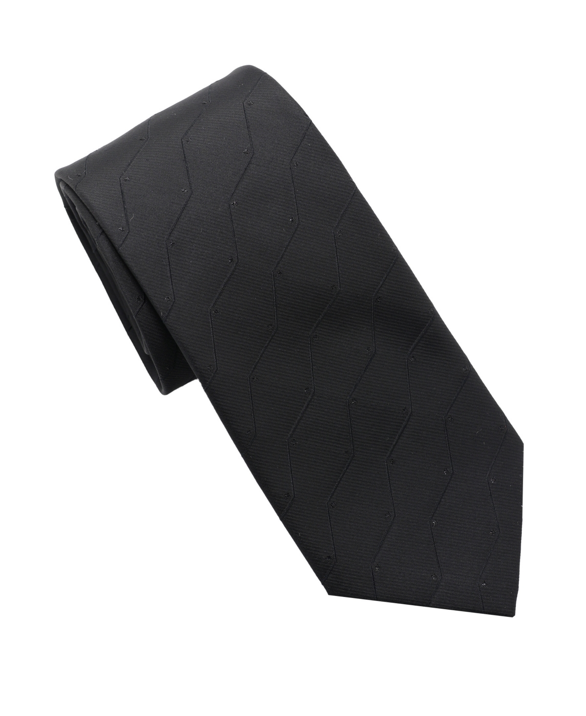 Karl Lagerfeld Paris Men's Chevron Pattern Classic Tie