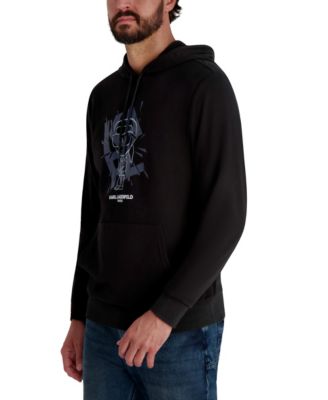 Men's French Terry Embroidered Logo Hoodie