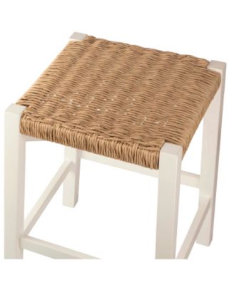 24" Wood Newport Counter Height Bar Stool