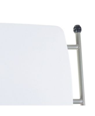 30" Plastic Adjustable Folding Table