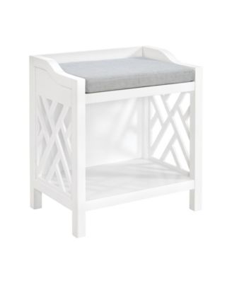 22" Wood Coventry Bench Stool