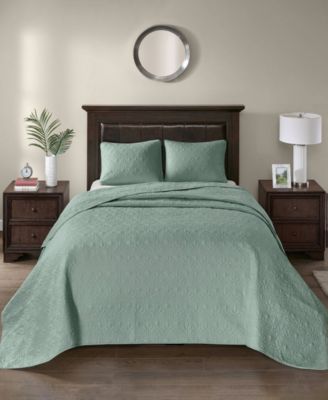 Madison Park Quebec Quilted 3-Pc. Bedspread Set, King