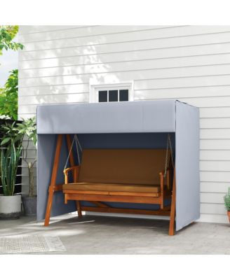 81" x 49" x 65" Outdoor Patio Hammock Porch Swing Cover,