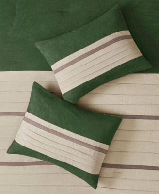 Palmer Faux-Suede7-Pc. Comforter Set, Queen