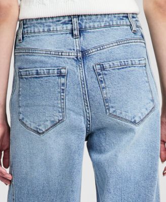 Women's Cuffed Barrel-Leg Jeans, Macy's Exclusive