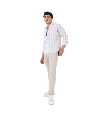 Men's Checkered Regular Fit Casual Shirt