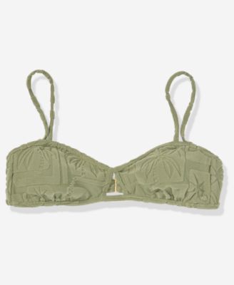 Volcom - Women's Palmcation Bandeau Neck Swim Top