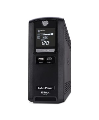 CST135UC 1350VA/810W Simulated Sinewave LCD Battery Backup UPS System, Black