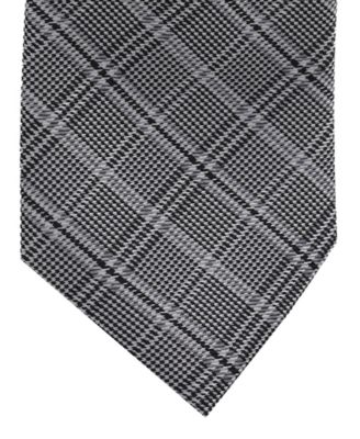 Men’s Glen Plaid Neck Tie