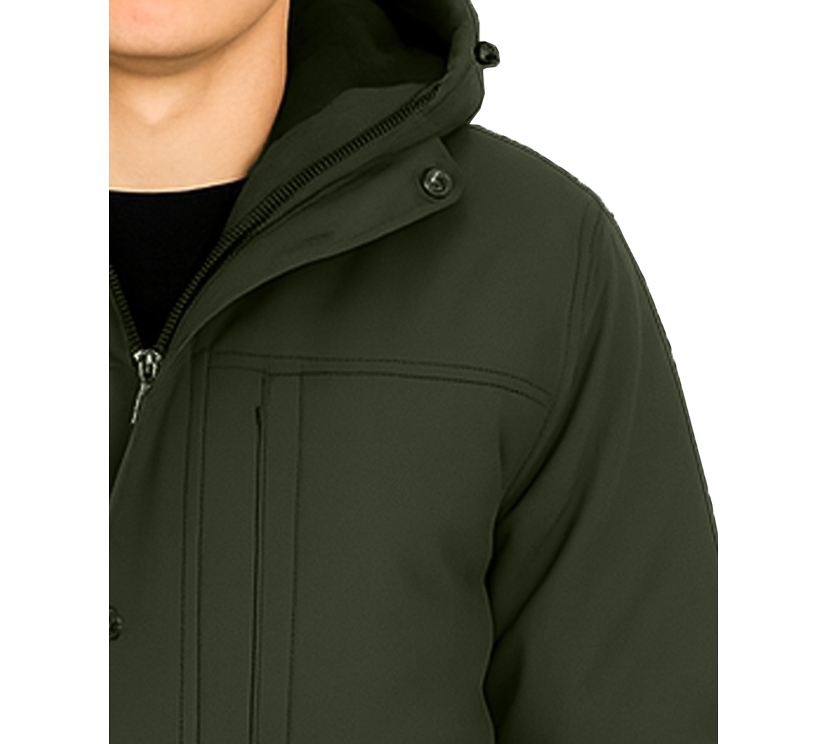 Spire By Galaxy Men's Full-Zipper Jacket