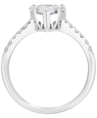 Diamond Engagement Ring (1-1/6 ct. t.w.) in 14k White Gold