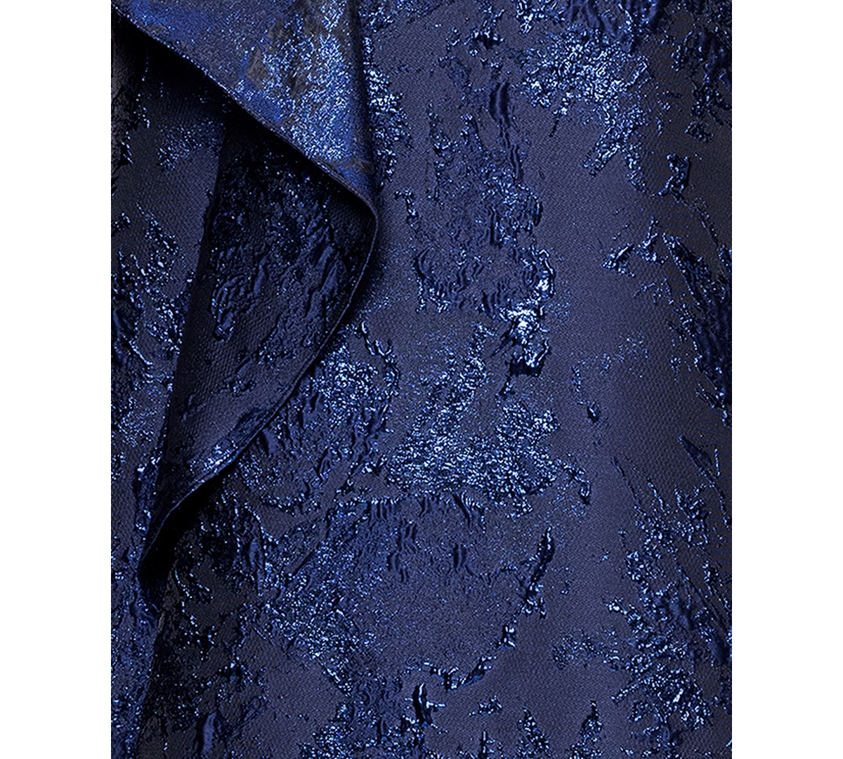 Xscape Women's Asymmetrical Strapless Ruffle Dress