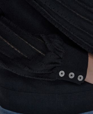 Petite Crewneck Long-Sleeve Sweater