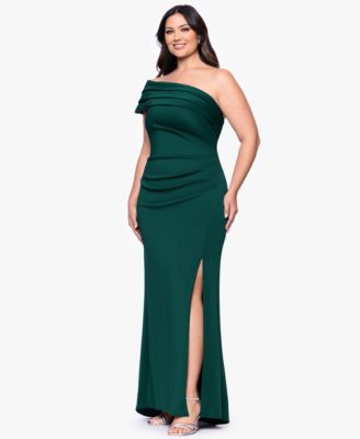 Plus Size Sleeveless Ball Gown