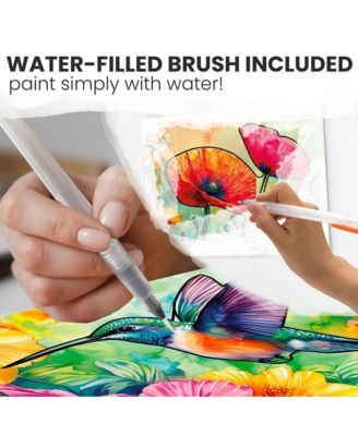 Water Painting Dementia Activities for Seniors – Vibrant Blooms – Alzheimers Products
