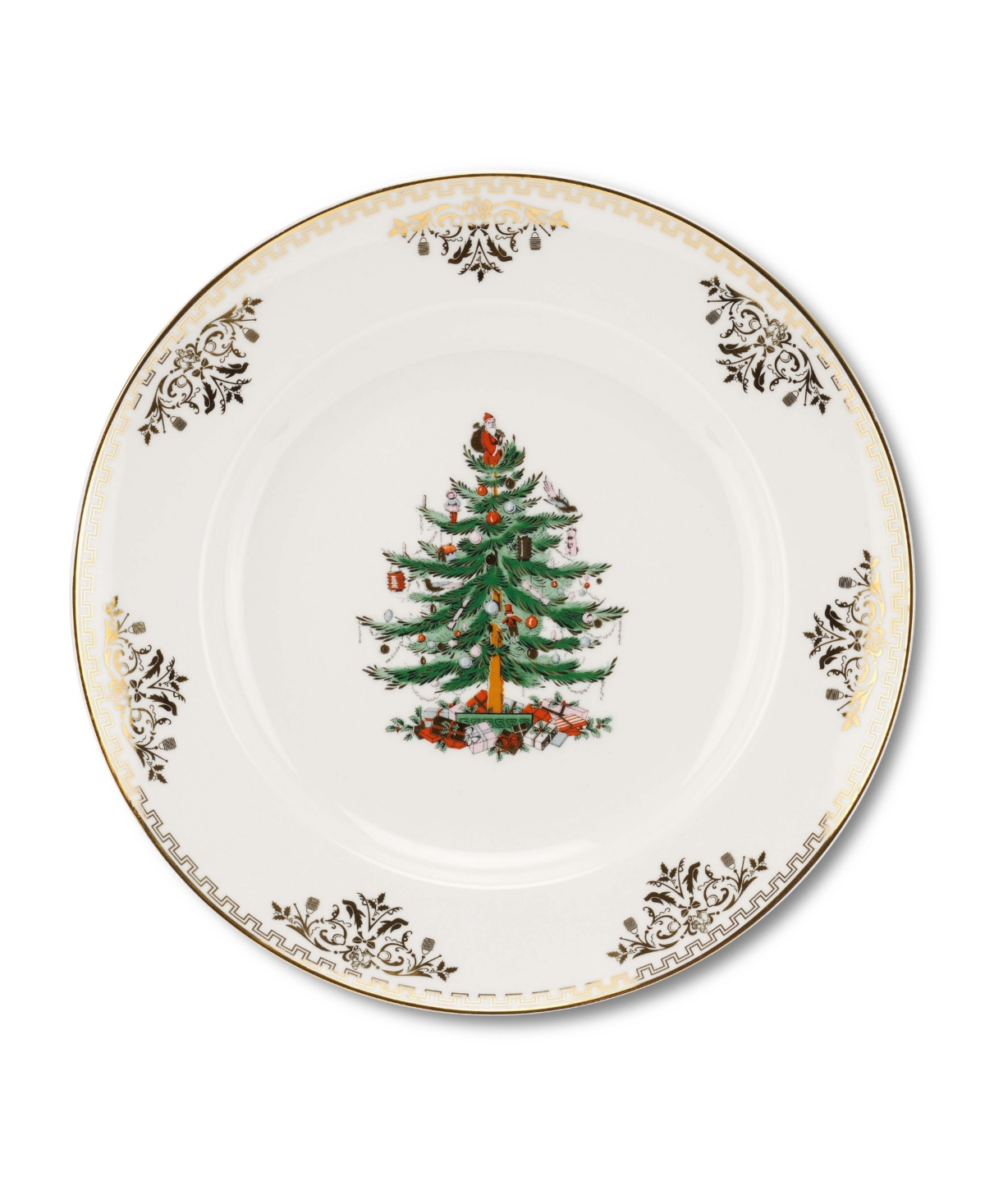 Spode Christmas Tree Gold 4 Piece Place Setting