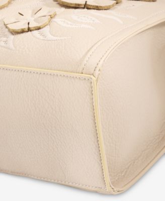 Applique Floral Boxy Tote, Exclusively at Macy's 