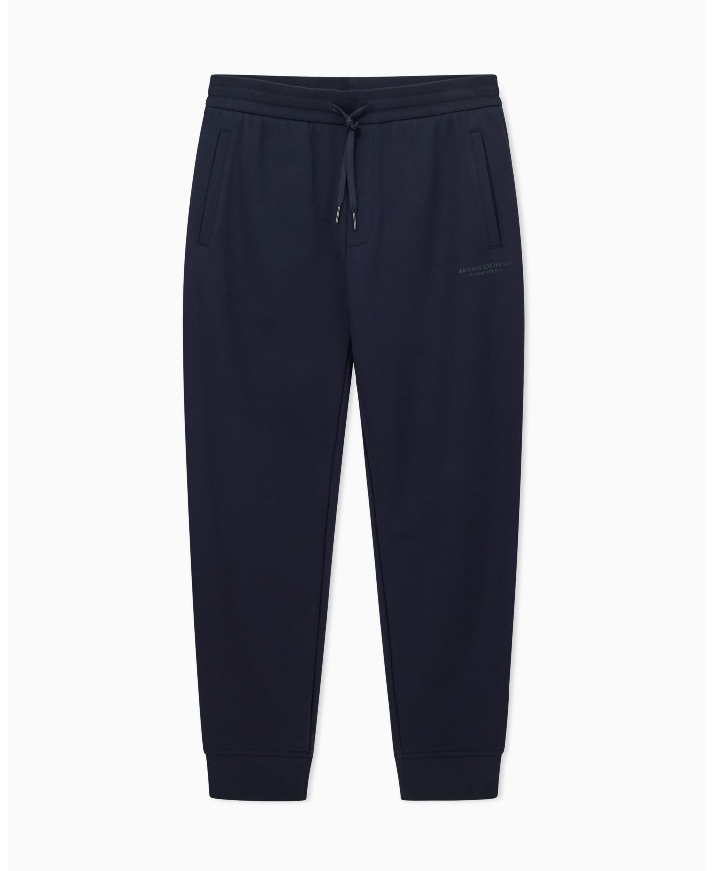 Мужские брюки A|X Armani Exchange Milan NY Fleece, цвет: Чёрный — фото 7