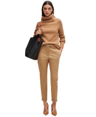 Women's Stretch-Cotton Twill Regular-Fit Pants