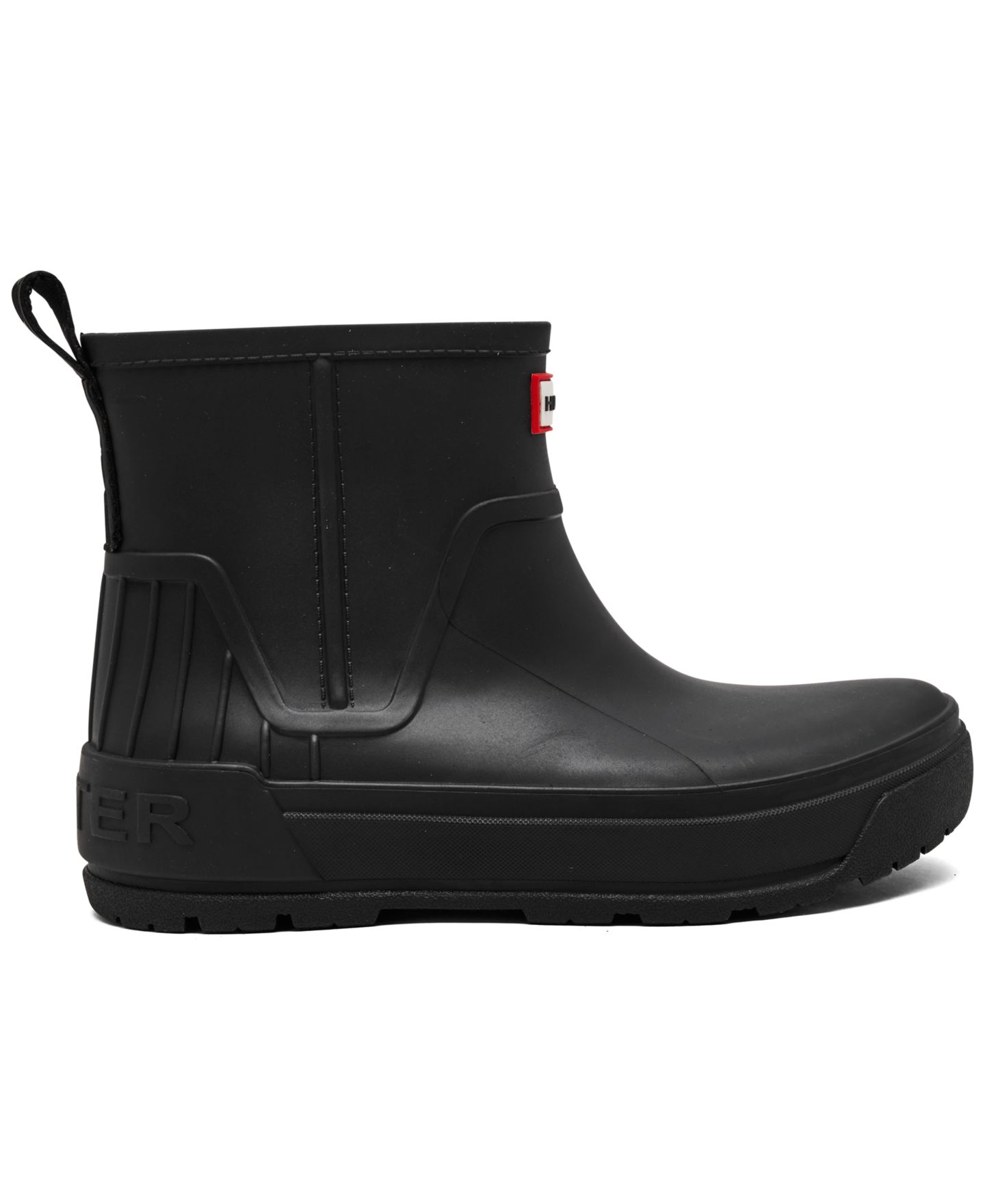 Женские ботинки Hunter Wales Waterproof Rain Booties, цвет: Чёрный — фото 2