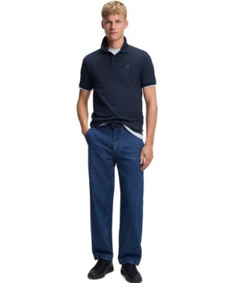 Men's Stretch-Cotton Slim-Fit Polo Shirt