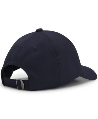 Men's Wool-Blend Twill Metallic Logo Lettering Cap