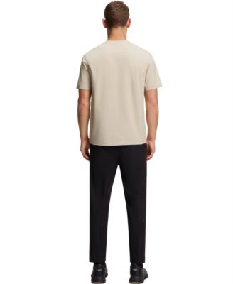 Men's Stretch Cotton Tonal Logo Relaxed-Fit T-Shirt