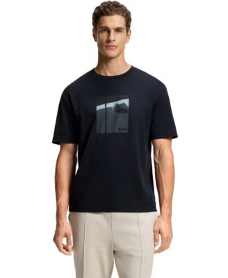 Men's Tennis Artwork Pima-Cotton T-Shirt